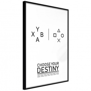 Πόστερ - Which Team Are You On?, με μαύρη κορνίζα, 40x60 cm