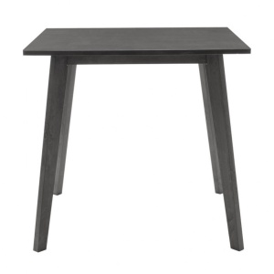 Σετ τραπέζι και καρέκλες Benson-Orlean 5 τεμάχια Γκρι Rustic 80x80x75 cm - Img 4