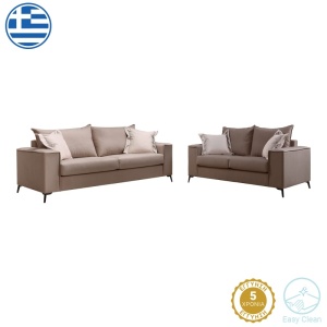 Σετ 2 διθέσιοι καναπέδες Verona x2 Pako World Mocha 225x93x100 cm