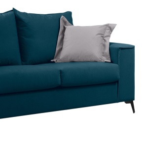 Σετ 2 διθέσιοι καναπέδες Verona x2 Pako World Ανοιχτό Γκρι 225x93x100 cm - Img 7