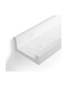 Σετ 2 κρεμαστά ράφια, Songmics, LWS60WT, Λευκό, 60 x 10 cm - Img 6