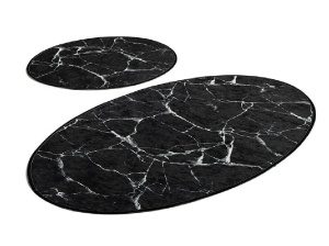 Σετ 2 πατάκια μπάνιου Marble