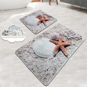 Σετ 2 πατάκια μπάνιου Starfish