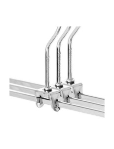 Σετ 20 κρεμάστρες για παντελόνια, Songmics, 31 cm, Ασημί, CRI003-20 - Img 7