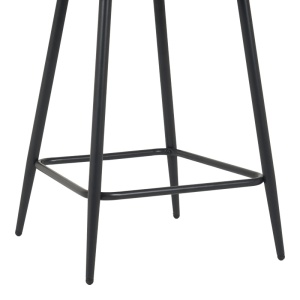 Σκαμπό μπαρ Perch Ανθρακί 50x43x99 cm - Img 6