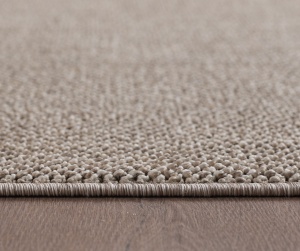 Στρογγυλό Χαλί Loom Καφέ 120x120 cm - Img 5