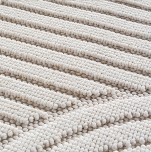 Στρογγυλό Χαλί Helix V2 Κρεμ 120x120 cm - Img 7