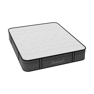 Στρώμα Diamond 3 ζωνών με ελατήρια pocket + οικολογικό memory foam 25 - 27cm 140x200cm - Img 5