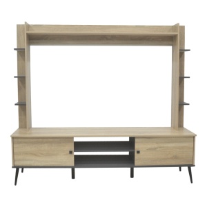 Σύνθεση TV Boho Zezan, Δρυς, 182.5x40x162 cm - Img 4