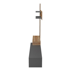 Σύνθεση TV Litende, Σκούρο Γκρι, 249.4x42.2x199.5 cm - Img 6