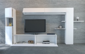 Σύνθεση TV Maxi, Λευκό - Img 3