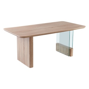 Τραπέζι Faghan Καφέ MDF 180x90x76 cm