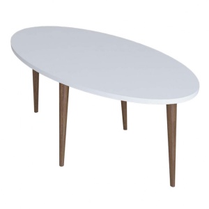 Τραπεζάκι σαλονιού Barton Καφέ 90x45x40 cm
