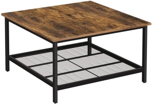 Τραπεζάκι σαλονιού Vasagle, 80x80x45cm