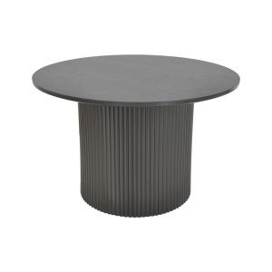 Τραπεζάκι σαλονιού Dovel Μαύρο 70x70x40 cm - Img 2