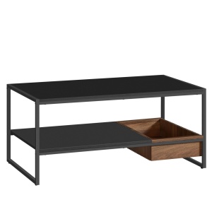 Τραπεζάκι σαλονιού Vasagle Σκούρο γκρι 100x55x45 cm