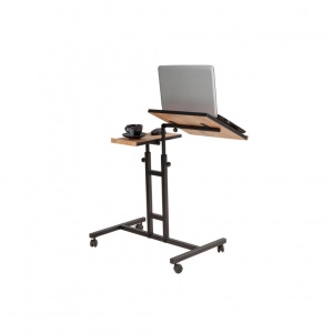Τραπεζάκι Laptop Glen 768 Atlantic Pine-Μαύρο - Img 2
