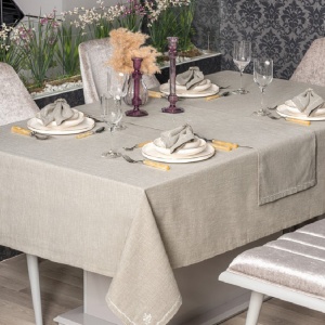 Τραπεζομάντηλο Linen Pera Toprak, 172x240 cm