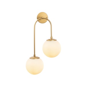 Φωτιστικό Τοίχου Jewel 10585, Γυαλιστερό Χρυσό - Img 6
