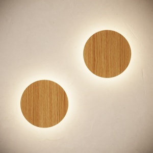 Φωτιστικό τοίχου LED Borgen, Δρυς, 3000K, 30x30x3.5 cm - Img 15