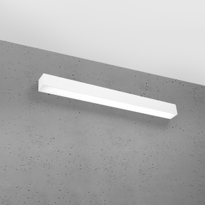 Φωτιστικό τοίχου LED Pinne, Λευκό, 4000K, 67x6x6 cm - Img 2