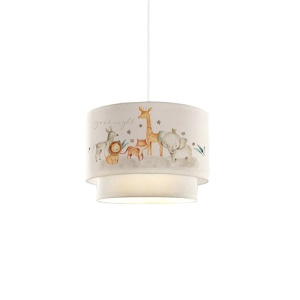 Φωτιστικό οροφής παιδικό PWL-1097 E27 λευκό - portocaliu D30x70 cm