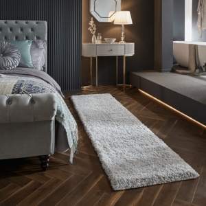 Χαλί Διαδρόμου Feather Soft Γκρι 60X230 cm, Flair Rugs