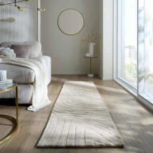 Χαλί Διαδρόμου Mesmerise Μπεζ 60x230 cm, Flair Rugs