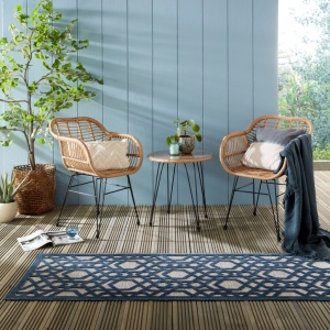 Χαλί Διαδρόμου Oro Μπλε 66X230 cm, Flair Rugs