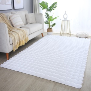 Χαλί Ambiance V1 Λευκό 120 x 170cm