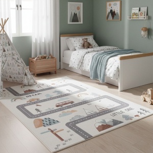 Χαλί Coco V4 Κρεμ 160x230 cm