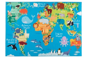 Χαλί copii My Torino Kids Μπλε 160x230 cm