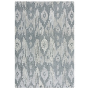 Χαλί Dion Ikat Wool Μπλε 200x290 cm, Flair Rugs - Img 2