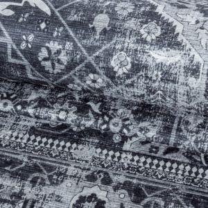 Χαλί Fiesta Μαύρο V1 80x150 cm - Img 6