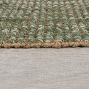 Χαλί Jute Ombre Πράσινο 60X110 cm, Flair Rugs