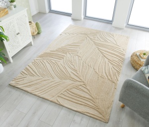 Χαλί Lino Leaf Natural 160X230 cm, Flair Rugs