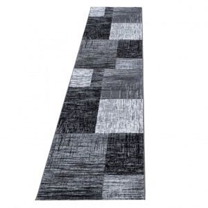 Χαλί Plus Μαύρο V1 80x300 cm