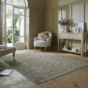Χαλί Zetta Vintage Style Πράσινο 120x160 cm, Flair Rugs