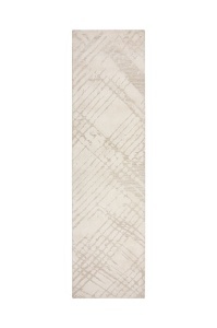 Χαλί διάδρομος Remy κυκλικό Knit Κρεμ 80x300 cm, Flair Rugs - Img 2