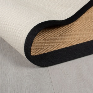 Χαλί Διαδρόμου Kira Jute Μαύρο 60X230 cm, Flair Rugs - Img 3