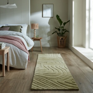 Χαλί Διαδρόμου Mesmerise Πράσινο 60x230 cm, Flair Rugs - Img 2