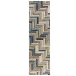 Χαλί Διαδρόμου Russo Natural/Πολύχρωμο 60X230 cm, Flair Rugs - Img 2