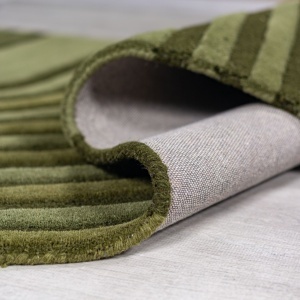 Χαλί Conway Retro Shaped Πράσινο masliniu 200x290 cm, Flair Rugs - Img 4