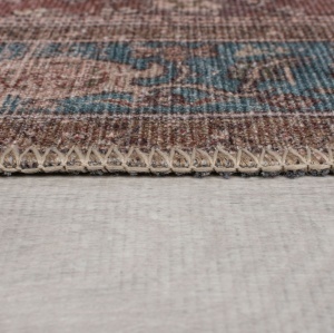 Χαλί Cyra Washable Κόκκινο 115x170 cm, Flair Rugs - Img 3