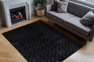 Χαλί Diamond Cut Ανθρακί 160x230 cm - Img 3