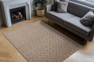 Χαλί Diamond Cut Taupe 80x150 cm - Img 3