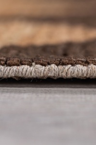 Χαλί Effie Diamond Jute Καφέ inchis 120x170 cm, Flair Rugs - Img 3