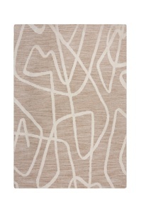 Χαλί Micah Circular Knit Μπεζ 160x230 cm, Flair Rugs - Img 2