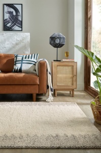 Χαλί Minerals Border Μαύρο 160X230 cm, Flair Rugs - Img 5