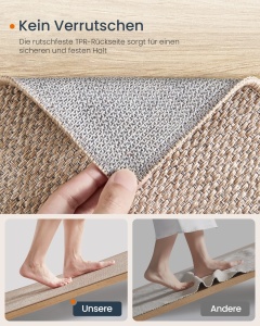 Χαλί Songmics Καφέ 80x150 cm - Img 6